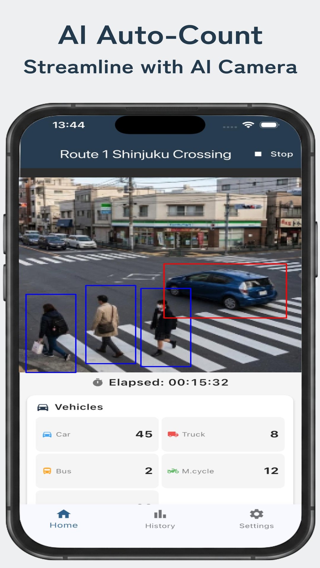 AI Foot Traffic Survey Screenshot 1