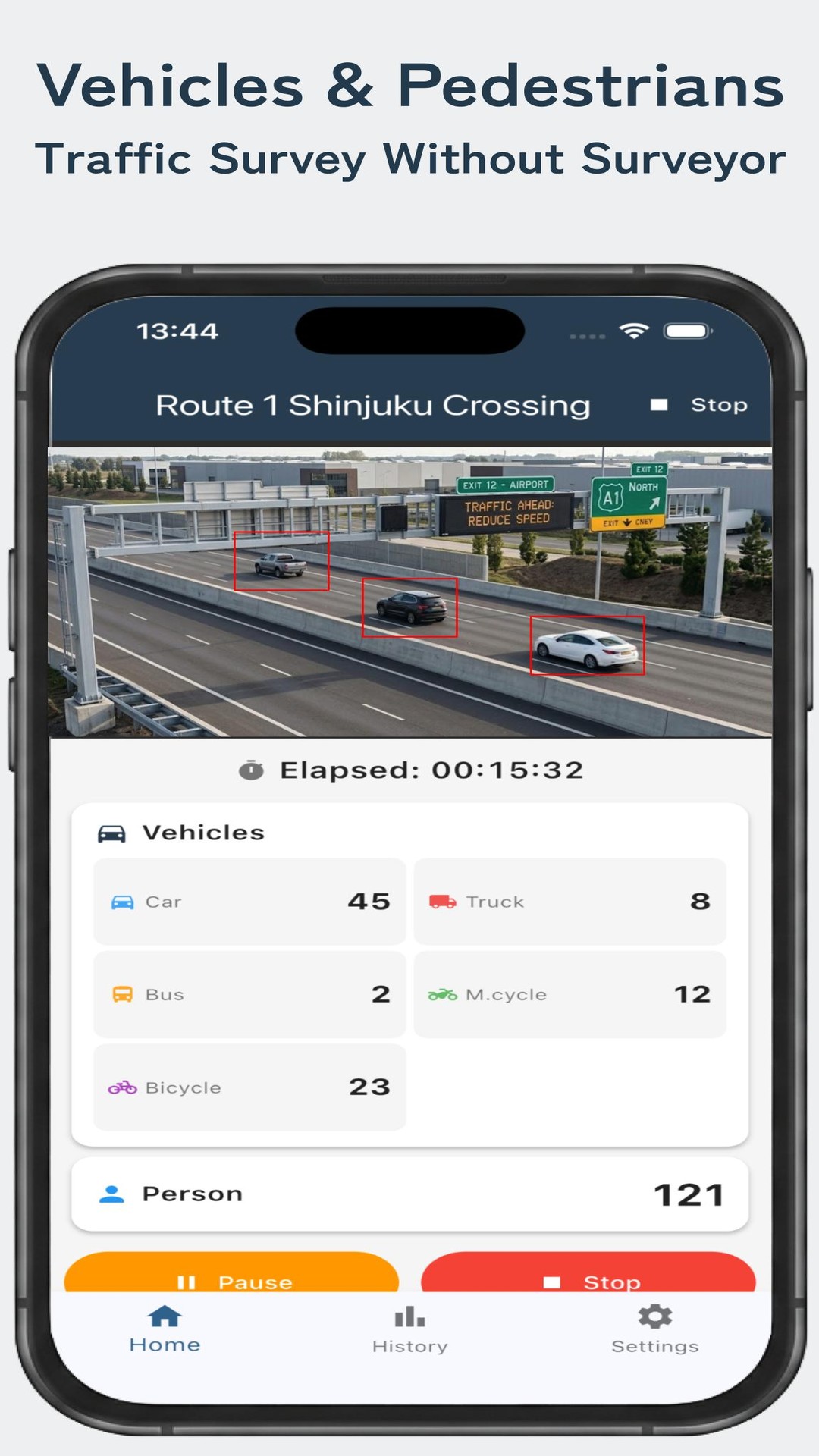 AI Foot Traffic Survey Screenshot 2