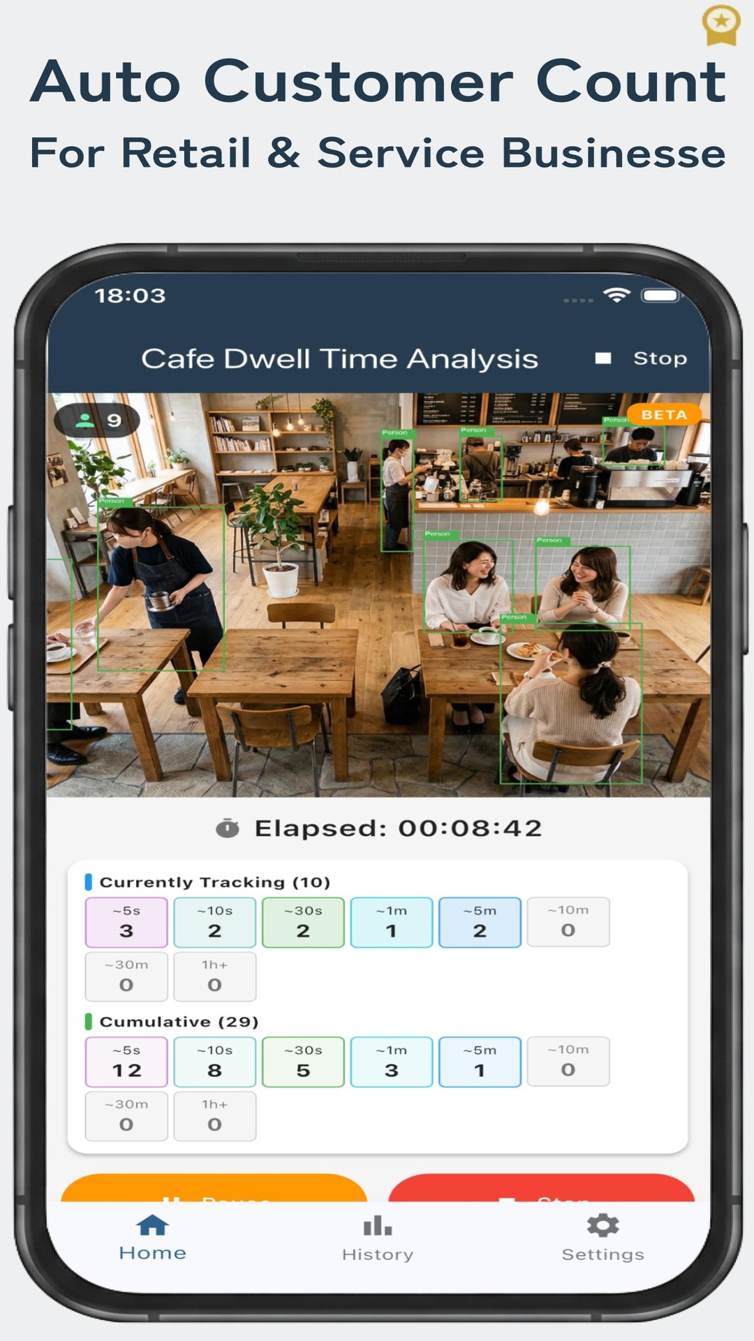 AI Foot Traffic Survey Screenshot 3