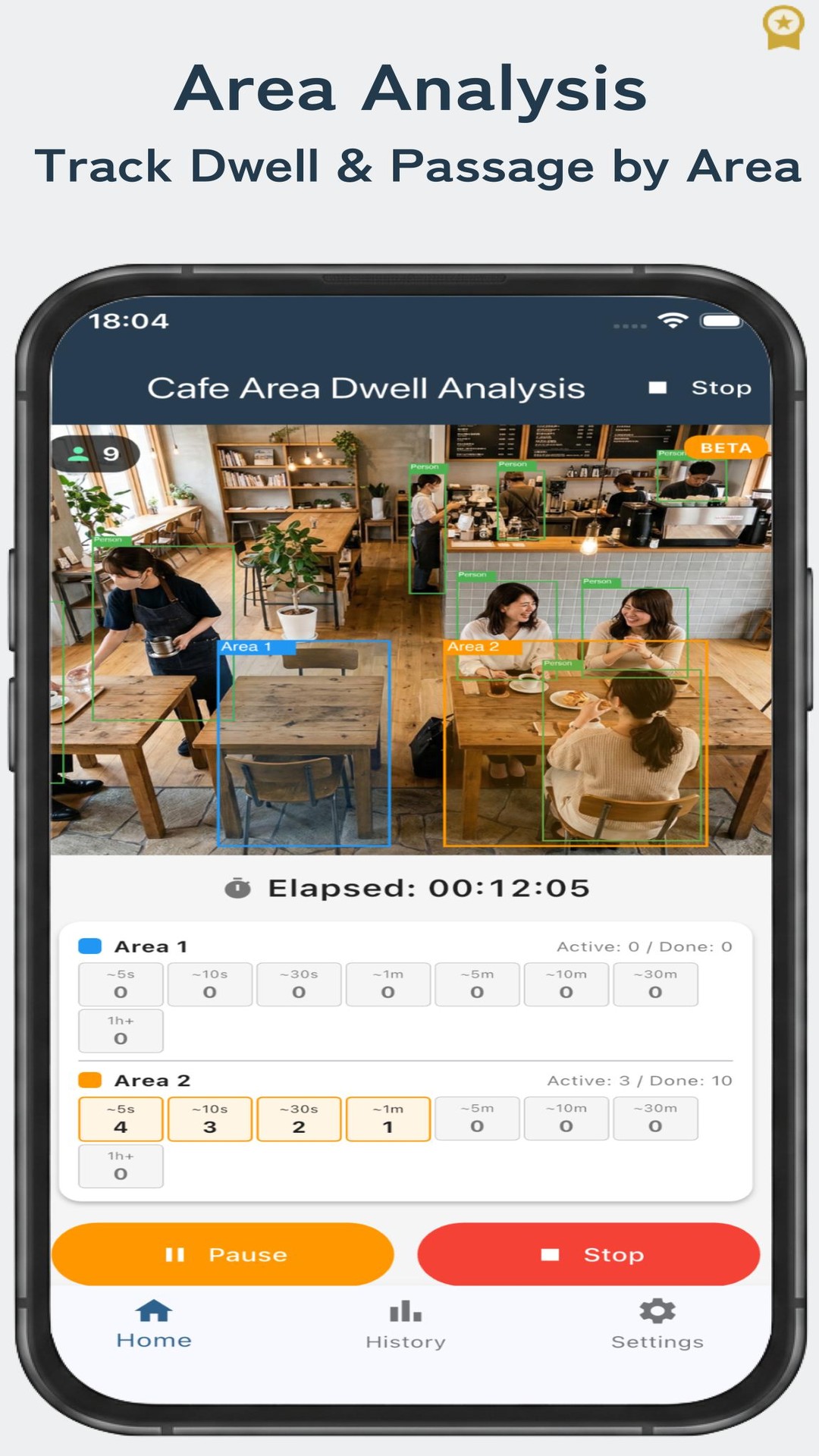 AI Foot Traffic Survey Screenshot 4