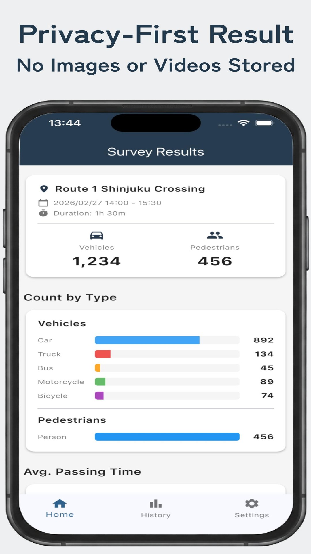 AI Foot Traffic Survey Screenshot 6